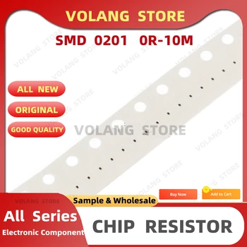 100VNT/DAUG 0201 226R 1% SMD Rezistorius 226Ω OHM F 0,6 mm*0,3 mm Storio Plėvelė Chip Resistors Tikslumo 0.05 W Naujas Originalus