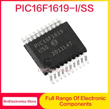 5VNT PIC16F1619-I/SS PIC16F1619-aš PIC16F1619 SSOP20 Naujas originalus ic chip sandėlyje