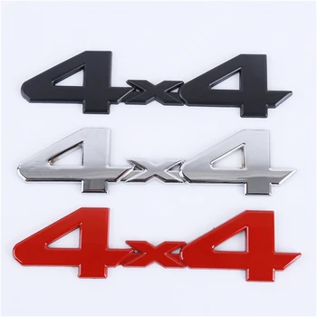 Automobilio Stilius Asmenybės 3D 4x4 Skaitmeninės Formos Automobilių Lipdukas Logotipas Automobilio Interjero Aksesuarų Lipdukai 2022