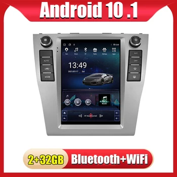 Automobilių Android 11 Radijo Grotuvas Už Toyota Camry 2006-2011 Multimedia Vaizdo GPS Navigacija Tesla Stiliaus Vertikalus Ekranas, DVD NR.