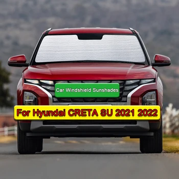 Automobilių Tentai nuo saulės UV Apsauga Uždanga nuo Saulės Pavėsyje Skydelis Priekinis Stiklas Dangtis Apsaugoti Privatumą Tinka Hyundai CRETA SU 2021 2022