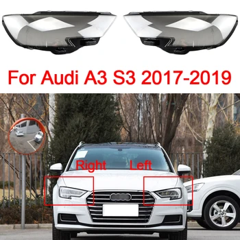 Automobilių Žibintų Padengti Audi A3 S3 2017 2018 2019 Kairės/Dešinės Pakeisti Žibinto Korpuso Dangtelį Objektyvo Apsauga, Automobilių Aksesuarai