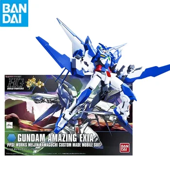 Bandai Gunpla Hgbf 016 Hg 1/144 Pr-001 Gundam Nuostabi Exia Surinkto Modelio Kilnojamojo Sąnarių Aukštos Kokybės Kolekcinių Modelių Dovana