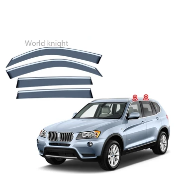 BMW X3 F25 11-17 18-20 langų skydelius automobilių lietaus apsauga verstuvai, markizės apdaila padengti šildomi automobilių-styling dalys, priedai