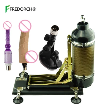Fredorch Veržlus Galingas Vibratorius Sekso kulkosvaidis Automatinis Įtraukiamųjų Dildo Mašina Siurbimo Ginklų Porų Sekso produktai