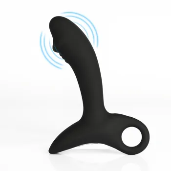 Funkcija 10 Vibracijos USB Įkrovimo Vyrų Prostatos & Tarpvietės G-Spot Massager Analinis Kaištis Dildo Vibratorius, Sekso žaisliukai Vyrams Gėjų