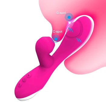 Galingas 3 1 G-spot Atvartu Vibratorius Moterims Clit Sucker-Klitorio Stimuliacija, Mamos Dildo, Vibratoriai, Sekso žaislai, tinka Suaugusiems,