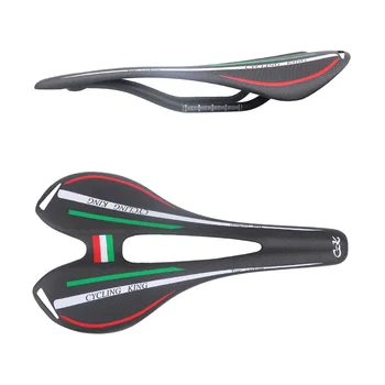 greitas pristatymas parduoti DVIRAČIŲ KARALIUS c-k naujos design15-2 italijos Vėliavos spalvas visas anglies sėdynės balnelis kelių dviratį 275*143mm 95g