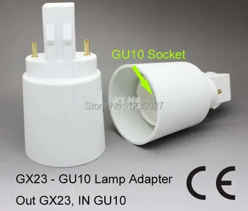 GX23 į GU10 lemputė adapteris turėtojas lizdas konverteris LED Apšvietimo Reikmenys