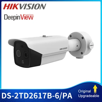 Hikvision DS-2TD2617B-6/PA PA PA PA Temperatūros Tikrinimo Termografinis PoE Kulka Kamera su Didelio jautrumo šiluminio modulio ir Signalizacijos