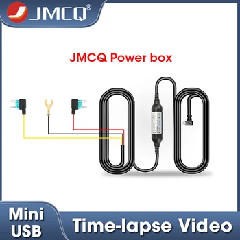 JMCQ Sunku Kit Laidas Mini USB Automobilinis Įkroviklis Vairavimo diktofonas Maitinimo Kabelis Keitiklis, Konverteris Adapteris, Brūkšnys Cam Įrašymo Registrus