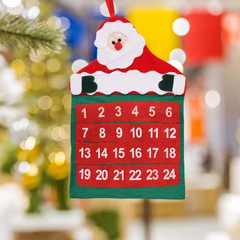 Kalėdos Kalėdos Kalendorius Papuošalai Kalėdų Senelis Advento Kalendoriaus Atskaitos Papuošalas Kabo Reklama Pakabukas Papuošalai