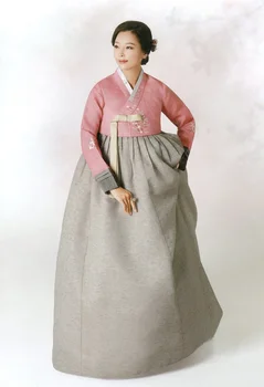 Korėjos Originalus Importuotų Hanbok Rankomis siuvinėti Hanbok Naujas Hanbok Didelio masto Renginyje Kostiumas