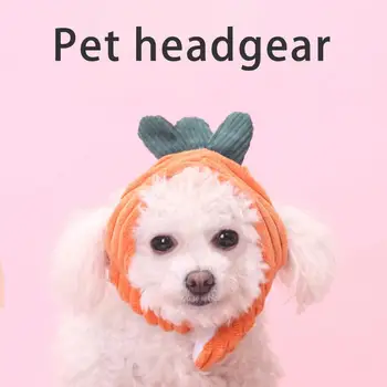 Lengva dėvėti, Gana Morkų Formos Bžūp Naminių Kačių ir Šunų Skrybėlę galvos Apdangalai Viskas suderinta Pet Bžūp Patraukli Nuotrauka