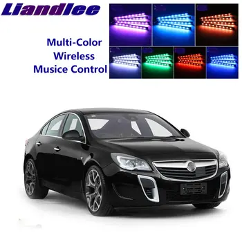 LiandLee Automobilių Švyti Interjero Dekoratyvinės Grindų Atmosfera Sėdimos vietos Akcentas Aplinkos Neoninės šviesos Holden Insignia