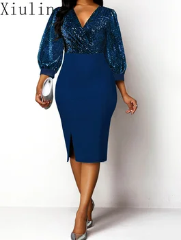 Plus Size Ankara Suknelės Afrikos Suknelė Moterims Super Elastinga Bodycon Šalis Suknelė Dashiki Drabužių Afrikos Suknelė Ponios Drabužiai