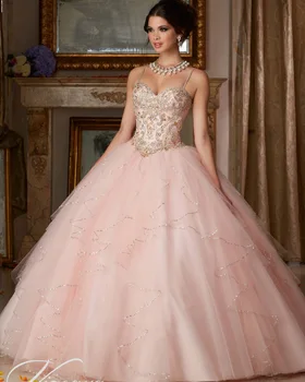 Princesė Populiarus Reljefiniai Kamuolys Suknelė Koralų Quinceanera Suknelės 2020 Pigūs Saldus 16 Suknelė Vestido De 15 Anos Užsakymą
