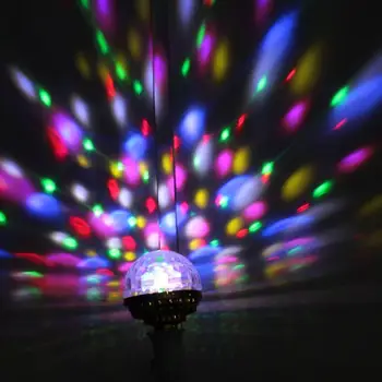 RGB Šviesos Lemputės Patvarus Liepsną 2 Spalvų Atostogų Šalis Projekcija Lempa E27 Discoball Šviesos Dekoro Klubas