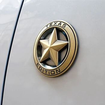 TEXAS EDITION Metalo Automobilių Lipdukas Logotipas Logotipas Ženklelis Automobilio Lipdukas Stilius Universaliųjų Automobilių, Motociklų Dekoratyviniai Aksesuarai