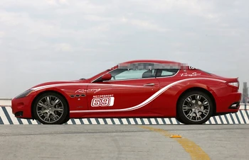 UŽ Maserati GT automobilių lipdukas kūno modifikacija, Mados ir sporto lenktynės decal