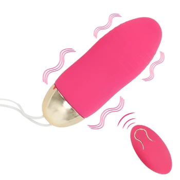 Vibruojantis Kiaušinis Sekso Žaislai Moterims, Galingas Kulka Vibratorius Klitorio Stimuliatorius 10 Greičio Nuotolinio Valdymo G-Spot Massager Nešiojamų