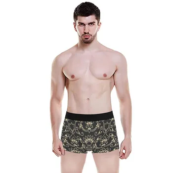 Vyriškos apatinės kelnės Medvilnė vyriškos trumpikės Kvėpuojantis vyriškos trumpikės 3D skaitmeninis atspausdintas trumpikės Patogiai prekės šortai, Sportiniai šortai