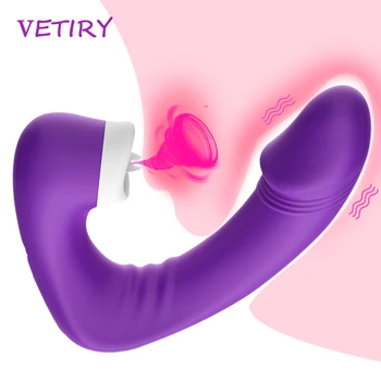 Čiulpti Vibratoriai Moterims Makšties Klitorio Stimuliatorius Erotiniai Žaislai Spenelių Clit Sucker Suaugusiųjų Sekso Žaislai Dildo Moterų Blowjob