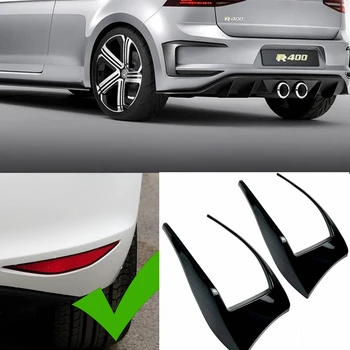 Šildomi Modifikacija Volkswagen Golf 7 2012-2015 M. Galinio Buferio Oro Peilis R400 Galinis Oro Peilis ABS Automobilių Stilius