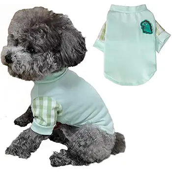 Šuo Marškinėliai Cool Cat Vest Šuniuką, Berniukas Mergaičių Kvėpuojantis Polo T-Shirt Minkštas Palaidinukė Pet Kasdien Drabužius Doggies Megztinis