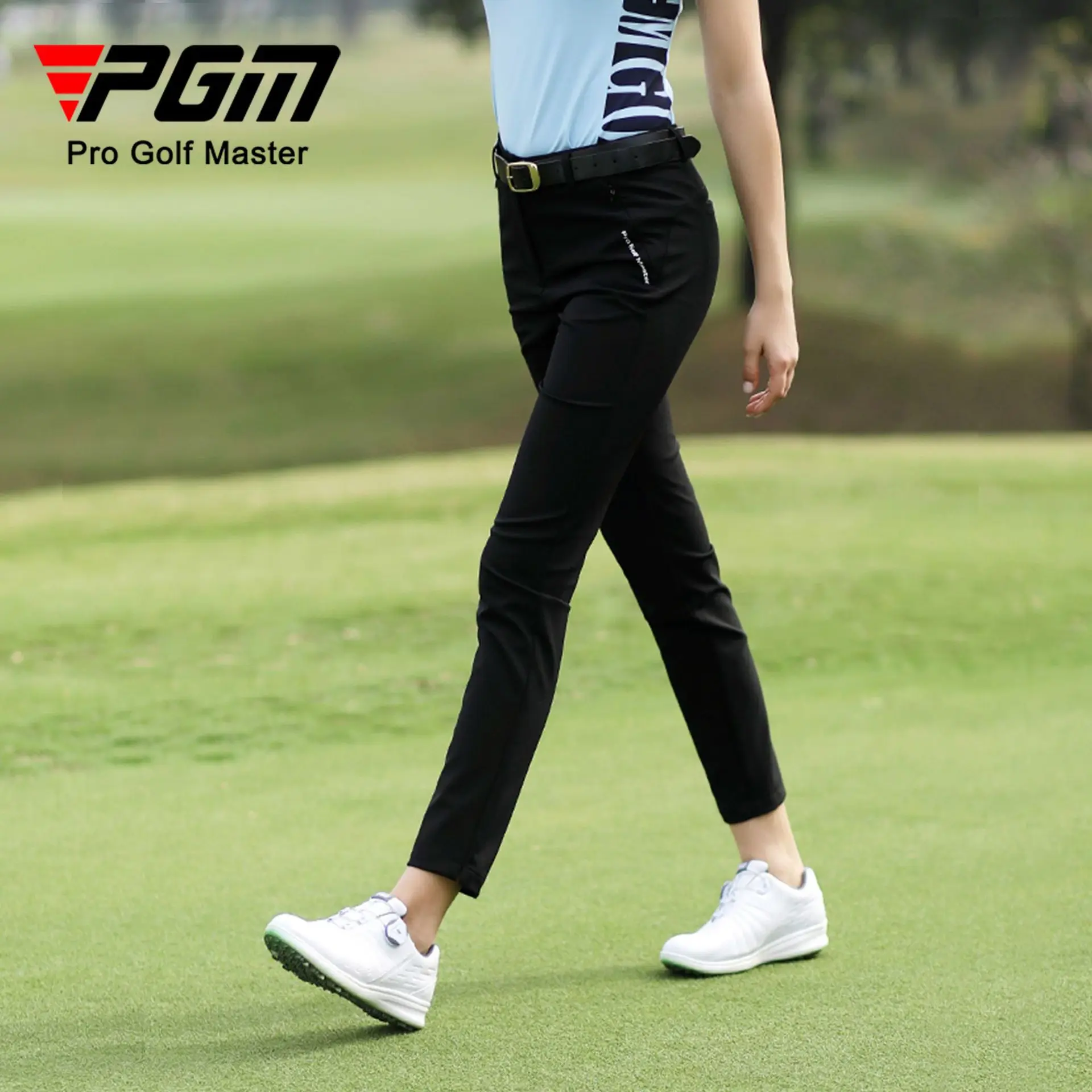 PGM golfo kelnės moteriškos vasarinės kelnės Naujos aukštos elastinga vandeniui audinio slim fit moterų kelnės Nuotrauka 0