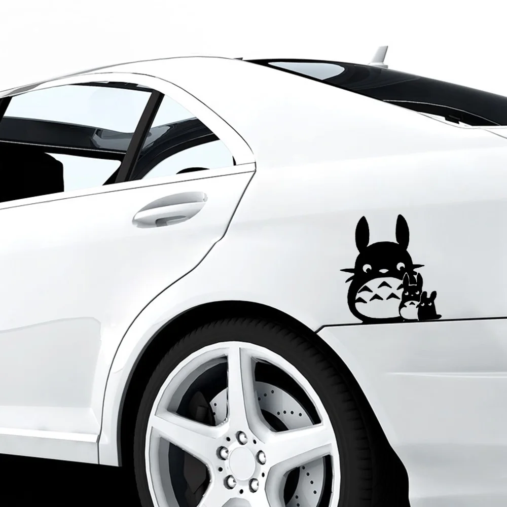 Vinilo Totoro Auto Lipdukas Sunkvežimio Langą Bamperis Auto Visureigis Durų Nešiojamas Baidarių Vinilo Decal Nuotrauka 0