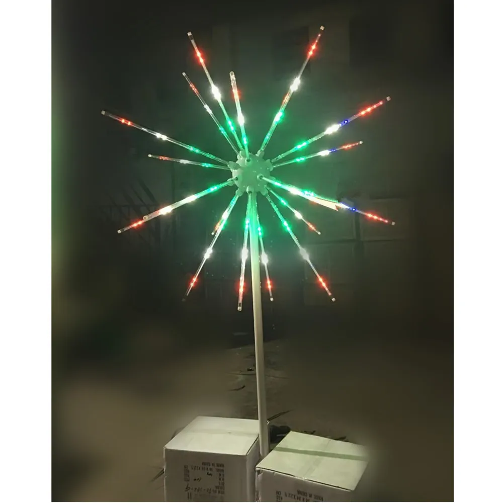 Naujas LED Fejerverkų Šviesos, Kalėdų Šviesos 20pcs Šakos 2m Aukščio atsparus Vandeniui IP65 Naudojimo Lauke Nuotrauka 4